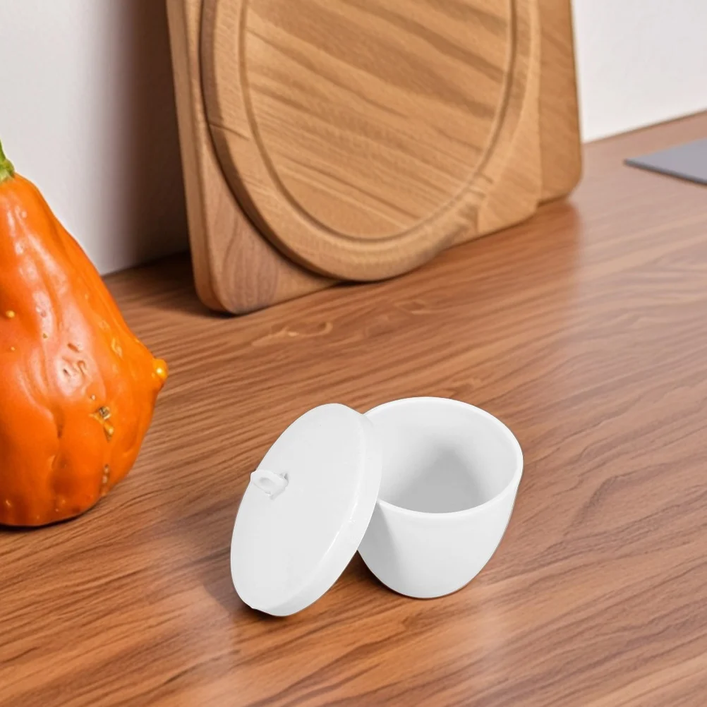 

2Pcs High Purity Porcelain Crucible for Metal Melting Jewelry Lab Casting Smelting Tools High Temperature Resistant Crucibles