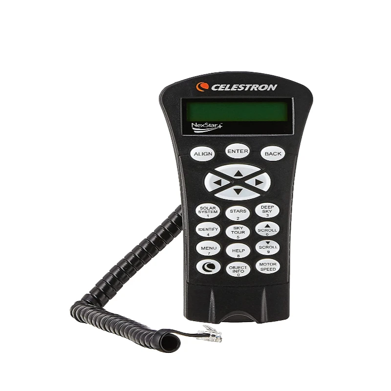 Celestron-Nexstar Plus Handbediening, Compatible with Met, Alle Equator, Nexstar Telescopen, AVX, CGEM, CGX, CGX, CGX, CGX, CGX