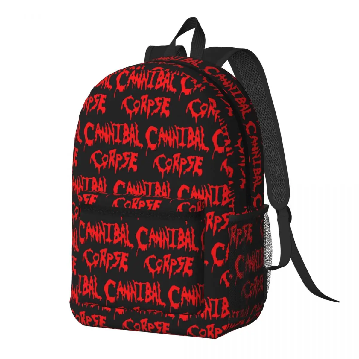 Cannibal Corpse Death Metal Band Backpack Daypack Large Capacity Children BookBag School Bag Shoulder Bags for Men Women