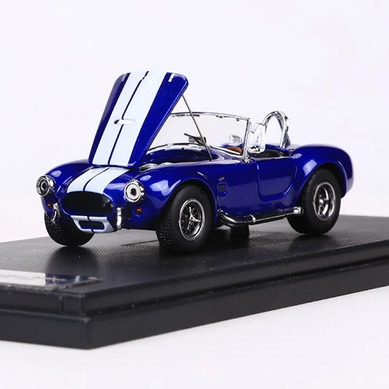 Fine Works 1:64 Ford Shelby 427 conversível clássico carro simulação liga modelo conjunto em estoque