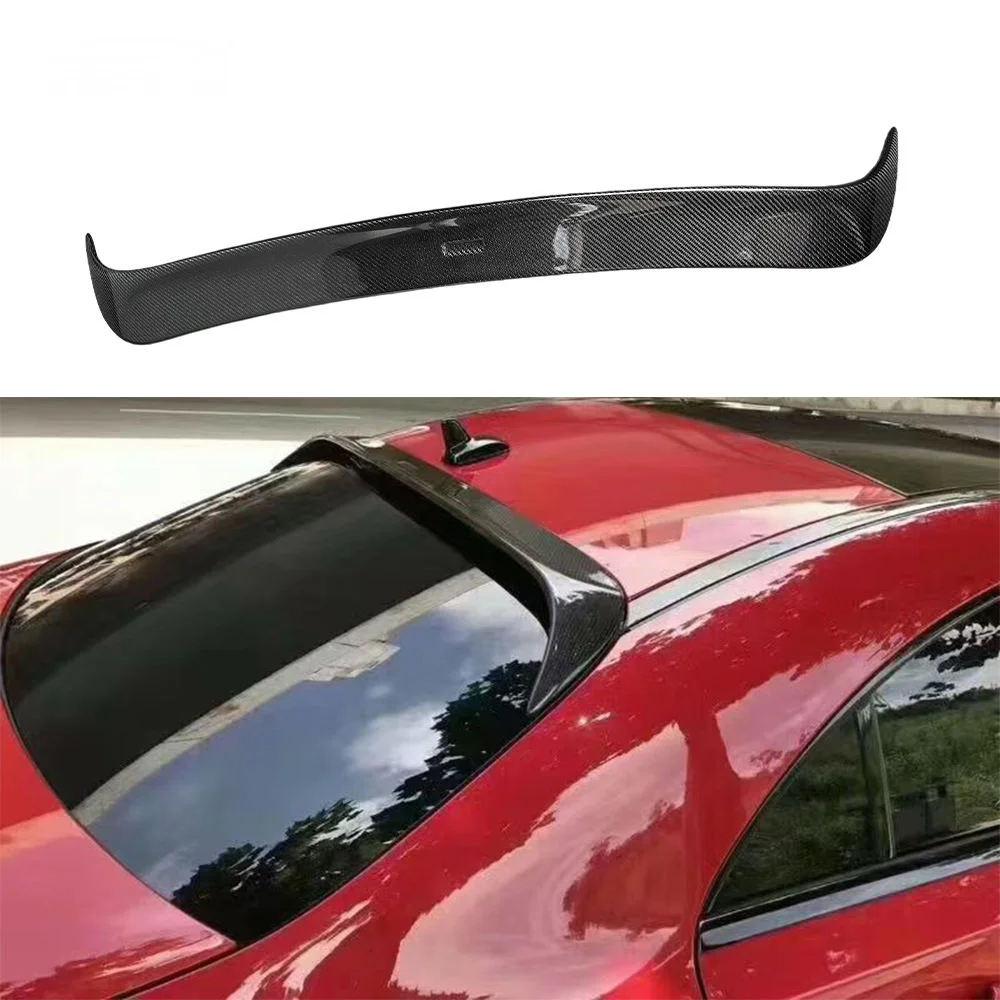 Premium Bespoke Facelift Body KitYOMDO W117 CLA Carbon Fiber Car Spoiler Roof Spoiler Rear Window Wing Spoiler For W117 CLA