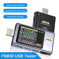 FNIRSI FNB48 USB Tester Digital Voltmeter Ammeter TYPE-C Fast Charge Detection Trigger Capacity Measurement Ripple Measurement