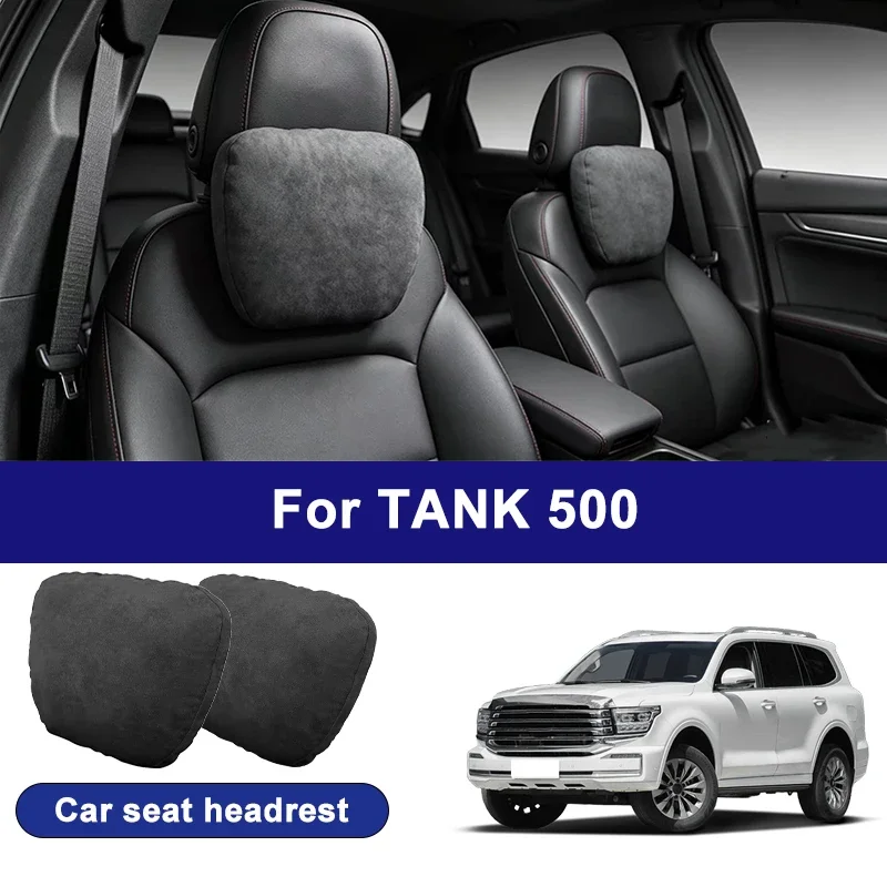 

For TANK 500 car headrests, soft universal adjustable car seat pillows, car neck pillow cushions, Car accessories