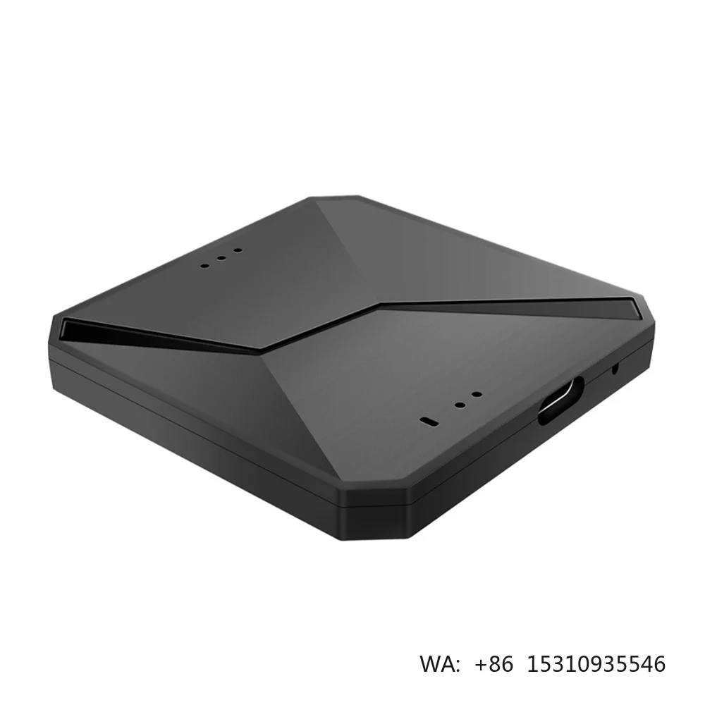

A16Q-2 In 1 Wired To Wireless Carplay Adapter AI Box Wireless Android Auto Smart TV Box Bluetooth Plug And Play For Car