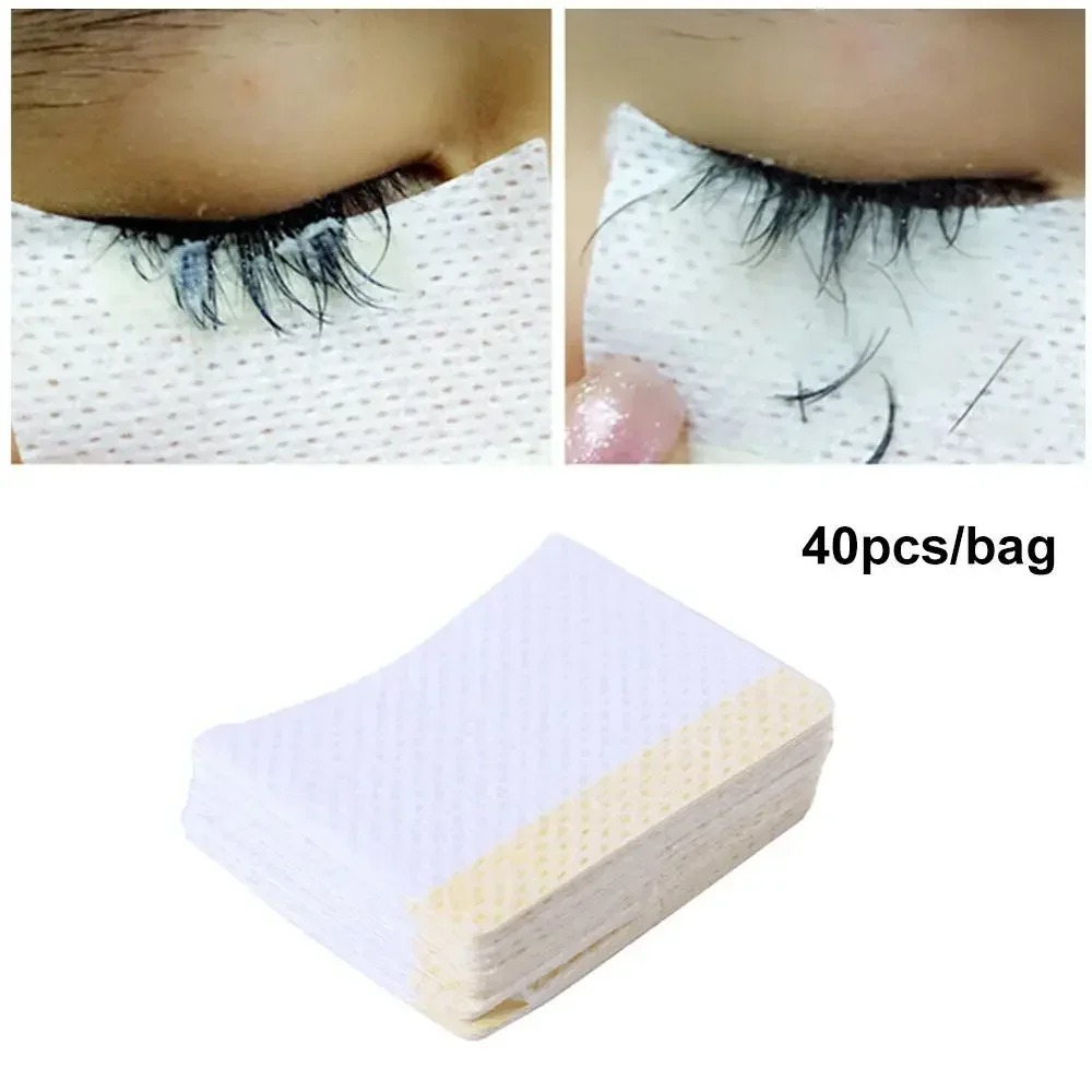 Removing Eyelashes Eye Pads Patch Cotton Disposable Eyelash Extension Patch Sticker Under Eye Paper Patches Makeup Tools