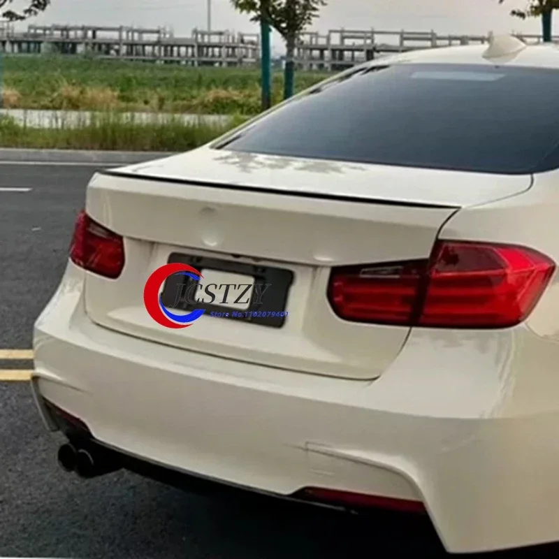 Spoiler ABS Primer Color tail wing decoration Rear Trunk Spoiler M Style For BMW F30 F35 F80 M3 320i 320li 325li 328i 2012-2018