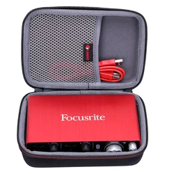 Xanad eva hardcase für focus rite scarlett solo (2. Generation) usb audio interface/roland go mixer pro x