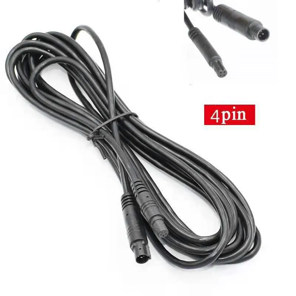 1x 4/5Pin Male To Female 2.5M Car Reversing Parking Camera Video Extension Cable Wire For Dash Cam Reverse Camera Cable