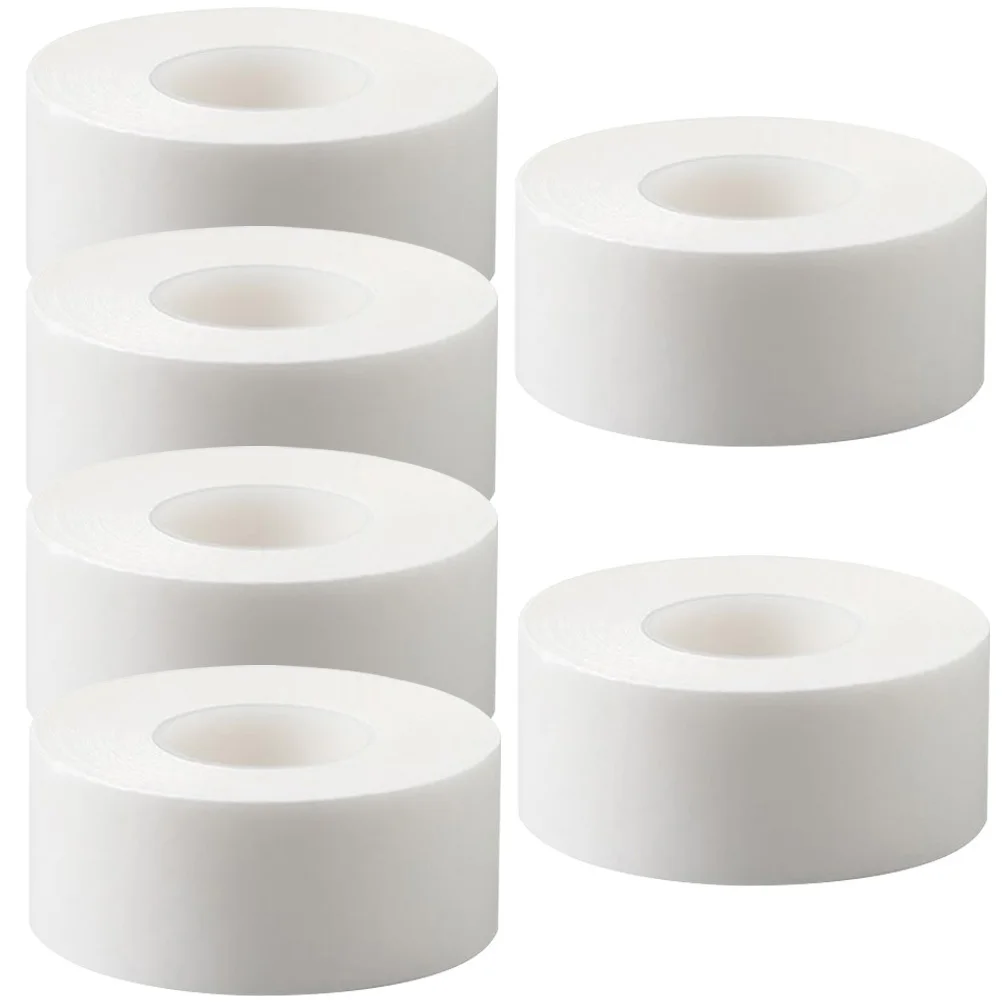 

6 Rolls Adhesive Collar Protector Sweat Pads Single Use Sticky Sweat Absorption Pad for Baseball Hats Shirts Daily Use