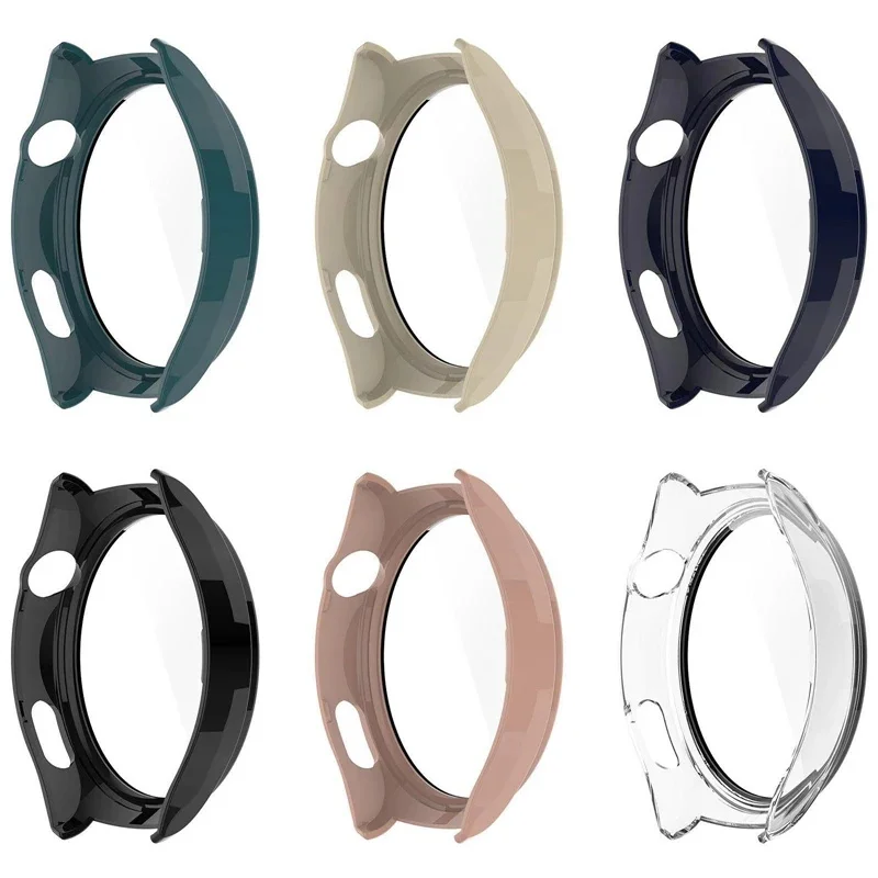 PC Case+Glass For Huawei Watch GT4 Smart Watch Screen Protector Bumper Shell For Huawei Watch 4Pro Protective Cover Accessories