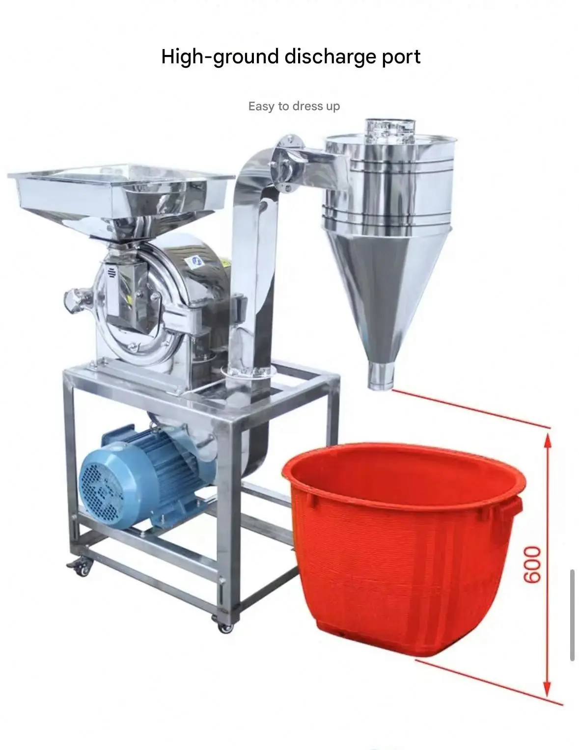 2026 - Stainless Steel Oil and Food Grinding Machine, Industrial Coffee, Corn, Spice, Salt, Sugar Powder Grinding Machine