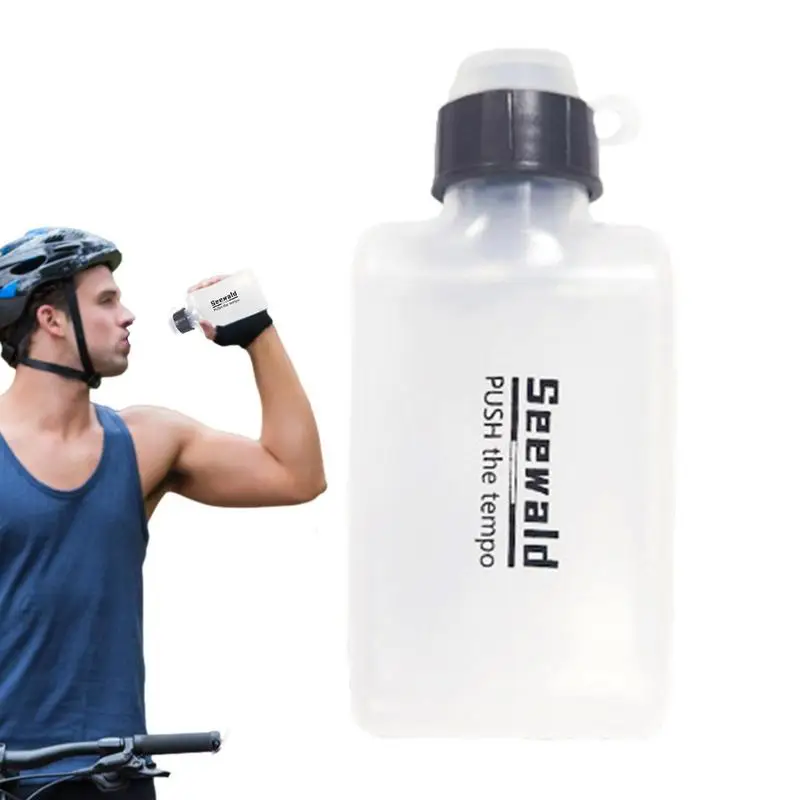 200ml Sports Water Bottle PP5 Soft Flask Sport Bottle Squeeze Water Bottle For Outdoor Camping Hiking Water Bag