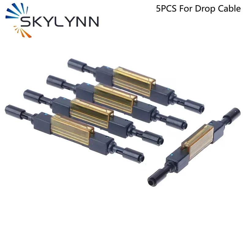 L925B Fiber Optic Quick Connector Optical Fiber Mechanical Splice For Drop Cable Splice Bare Fiber Cold Connector Optic Assembly