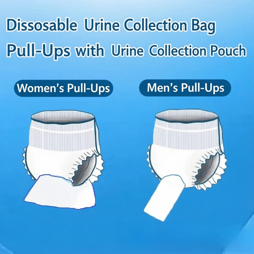 Disposable Urine Collector Replaces Silicone High Capacity No Leak Unisex Adult Diaper Pad Bedridden Elderly Care Absorbent