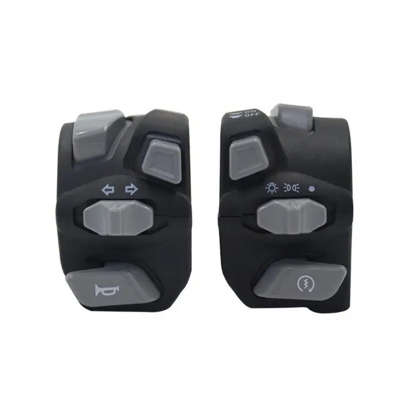 1Pcs Motorcycle Handlebar Control Switches Durable ABS Housing Multifunction