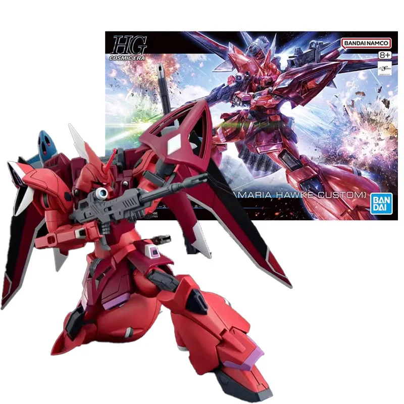 

Bandai Original Genuine Anime GUNDAM GELGOOG Menace (LunaMaria Hawke CUSTOM) HGCE Assembly Model Toys Action Figure Gifts Kids