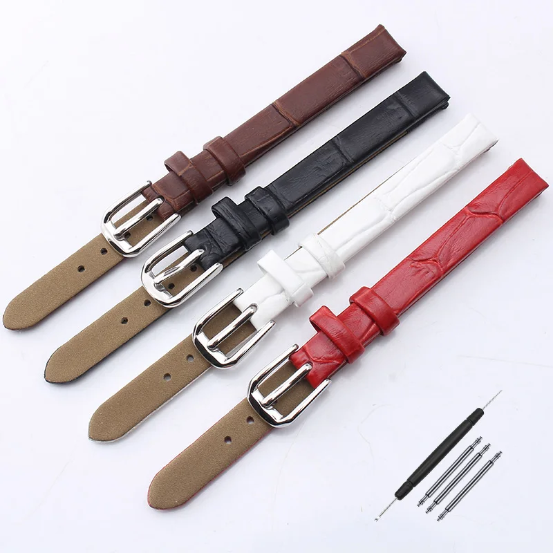 6 мм 8 мм браслет из натуральной кожи для часов Rosemont Julia Olivia Burton женский ремешок для часов наручные часы мини-ремешок маленького размера ремень