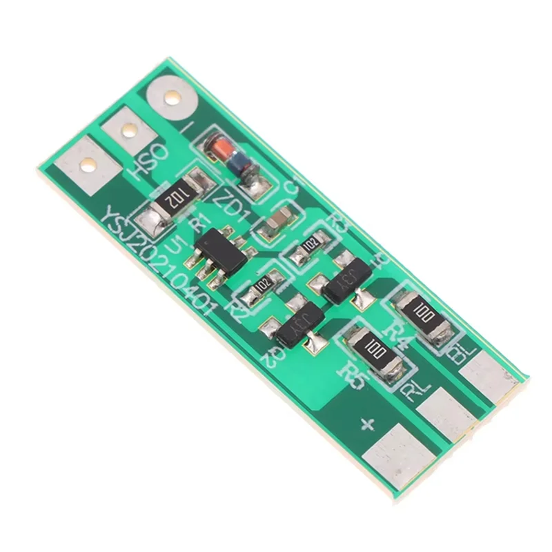 3-12V Flashing LED Light Module Red Blue Two-Color Pair Flashing For Electric Vehicle Safety Light-Y05A