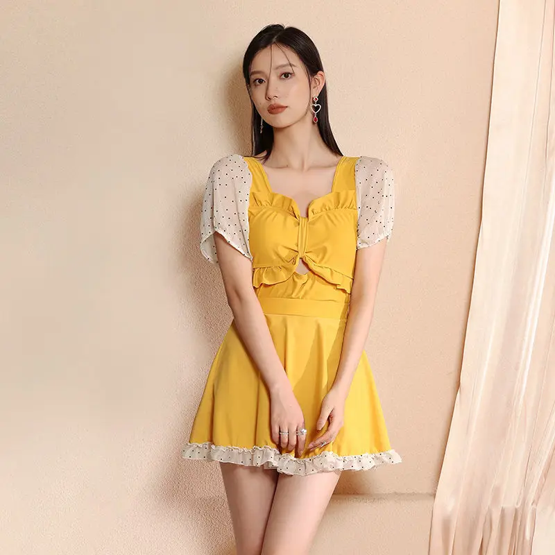 Cover-up Women Summer Elegant Popular Trendy All-match Sexy Young Ins Holiday Korean Style Patchwork College Lovely New Teens