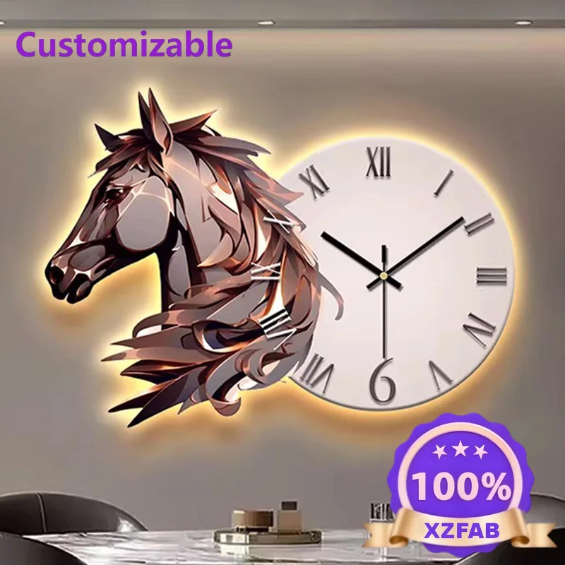 Factory Direct 2026 Art Mural Wall Clocks Luxury Modern Aesthetic Xenomorph Wall Watch Nordic Minimalist Fashion Duvar Living Ro