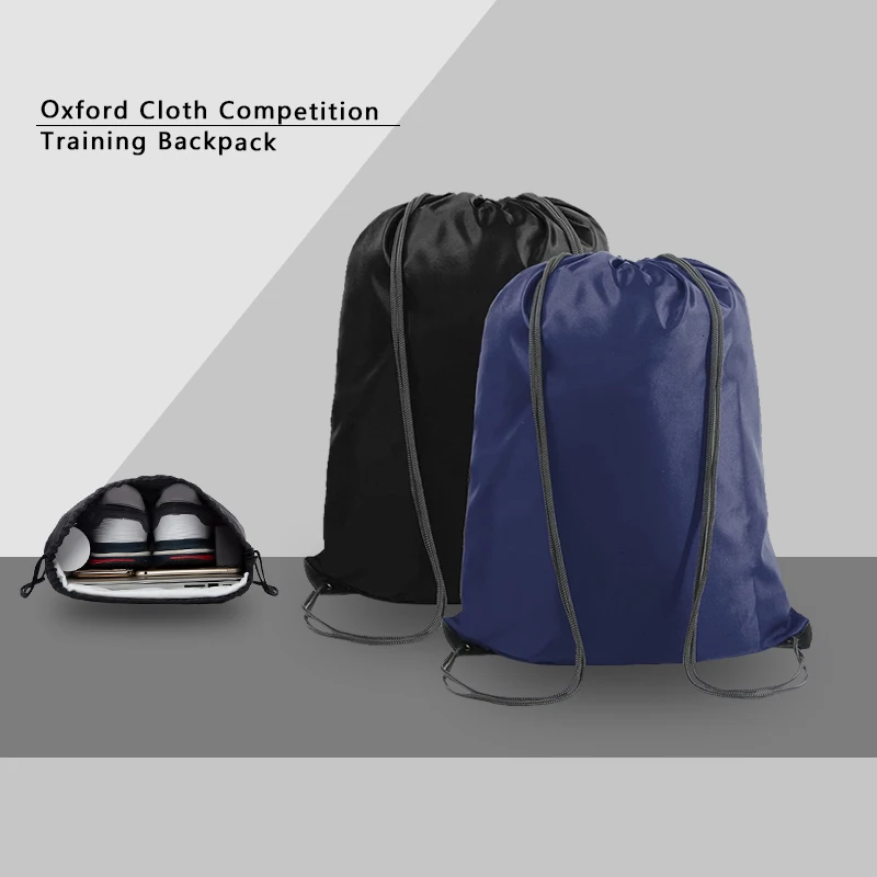 1pcs  Unisex Drawstring Backpack Bulk String Sackpack for Men And Women Gym Travel Sports Water Resistant Lightweight