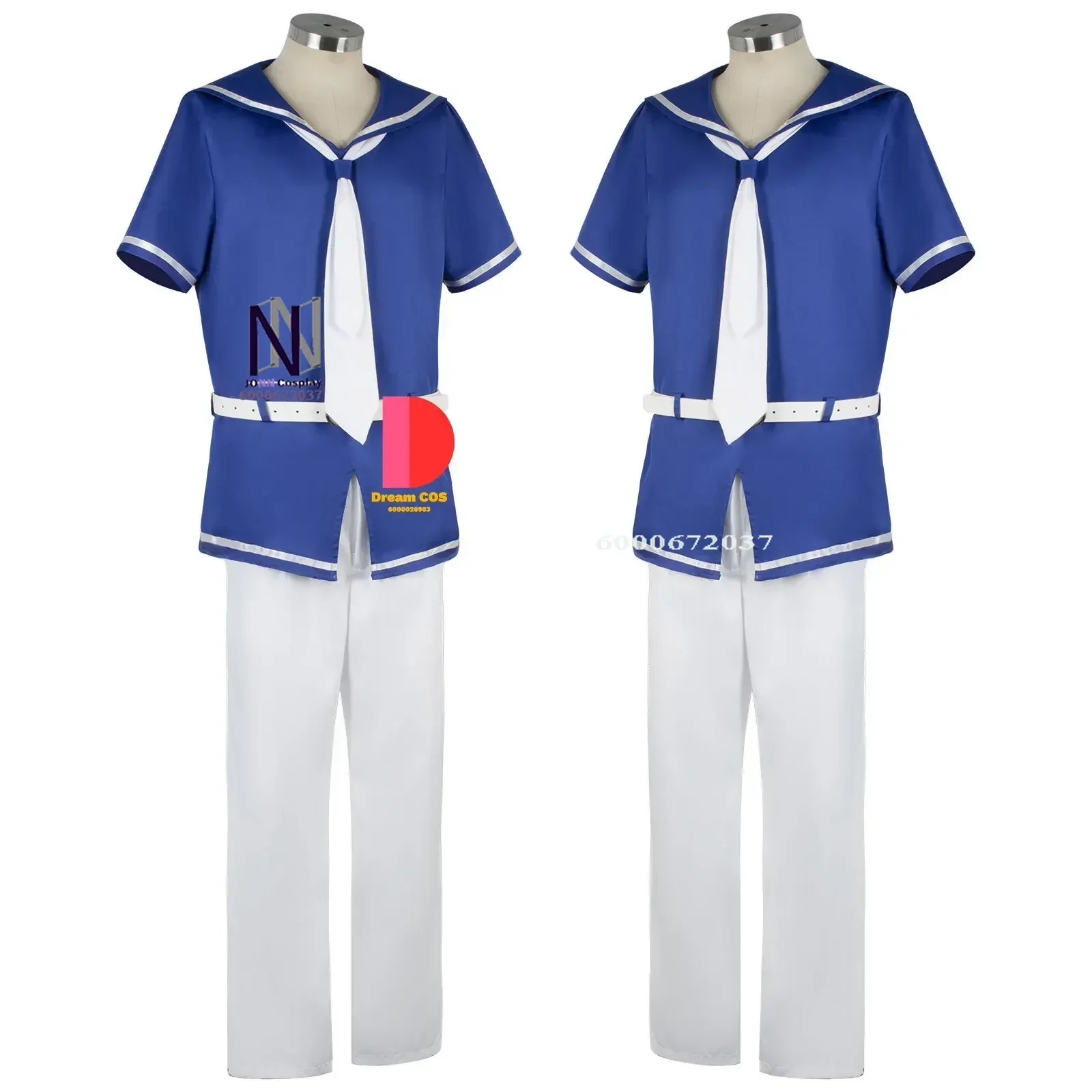 Aqua Cosplay Oshi No Ko Anime Costume Wig Hoshino Akuamarin High School Uniform Suit Boys Men Halloween Gift Outfit New Arrival