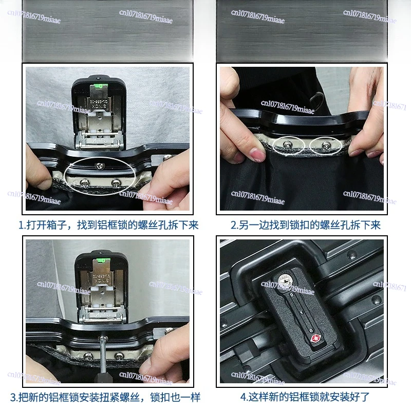 

Luggage Fixed Lock Luggage Repair Accessories XFG TSA007