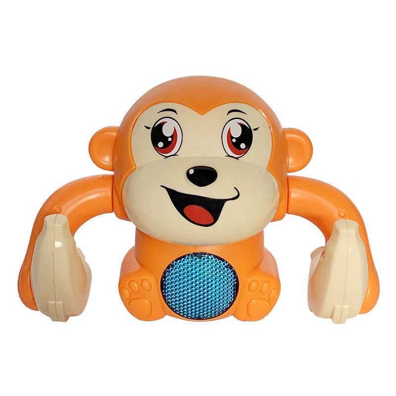 Baby Toys Electric Tumbling Monkey Light Music Puzzle Sound Tipping Monkey Kids Toys Early Educational Toys For Children Gifts