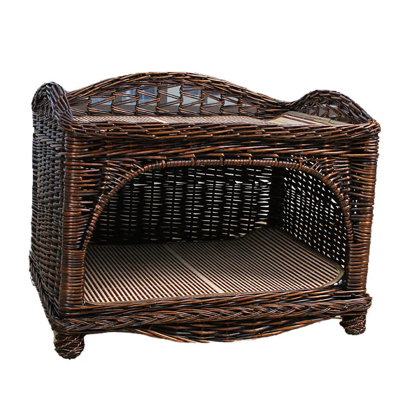 

Double cat litter, universal in all seasons, cat delivery room, dog house, removable pet litter