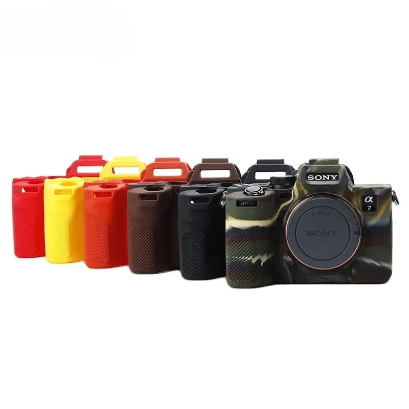 

For Sony a7iv a7m4 digital camera A74 silicone armor skin camera case body cover protector