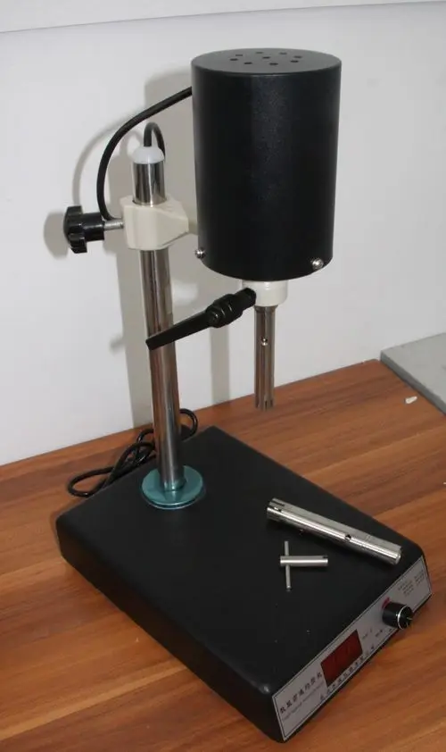 

High-speed dispersion homogenizer FJ200-S digital display handheld high-speed paddle