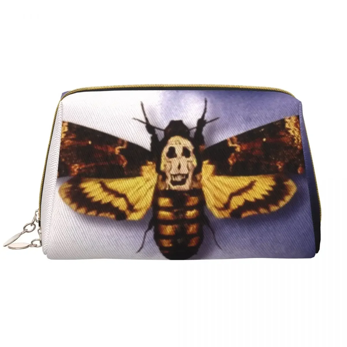 Silence Of The Lambs Face Makeup Bag for Women Travel Cosmetic Organizer Cute Hannibal Storage Toiletry Bags