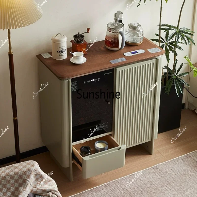 Tea bar machine light luxury modern high-end water dispenser side chestTJ