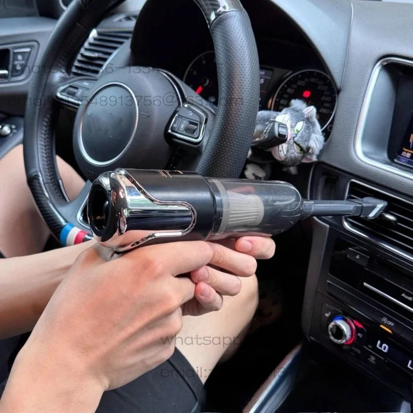 Mini all-in-one wireless convenient car and home dual-purpose large suction high-power wireless vacuum cleaner