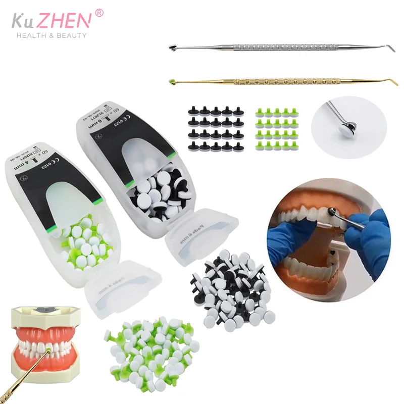 

1set Dental Resin Filling Kit Molding Tools Light Cure Resin Filling Spatula Mixing Handle And Foam Pads Teeth Whitening Tool