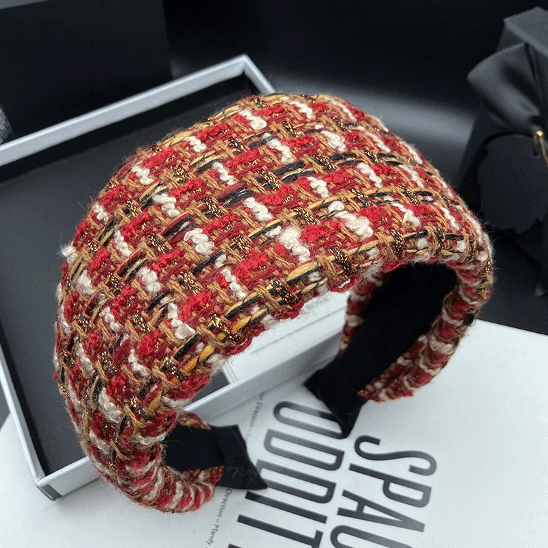 

Xiaoxiangfeng Women's Fashion High Headtop Hair Bundle Headwear Wide Edge Pressure Hair Wash Face headband
