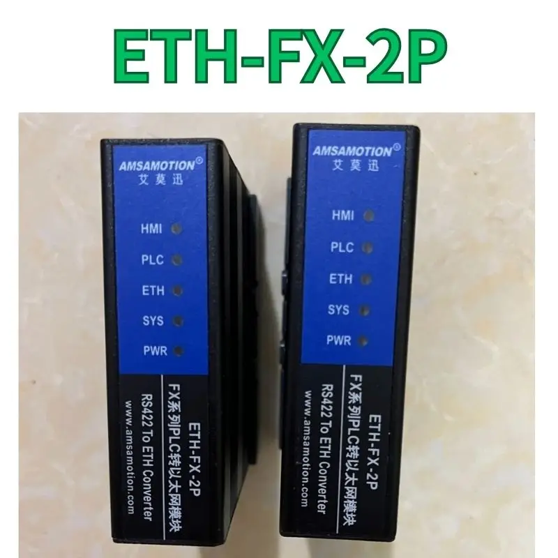 

brand-new FX Ethernet Converter ETH-FX-2P FX Series PLC to Ethernet Module RS422 Fast Shipping