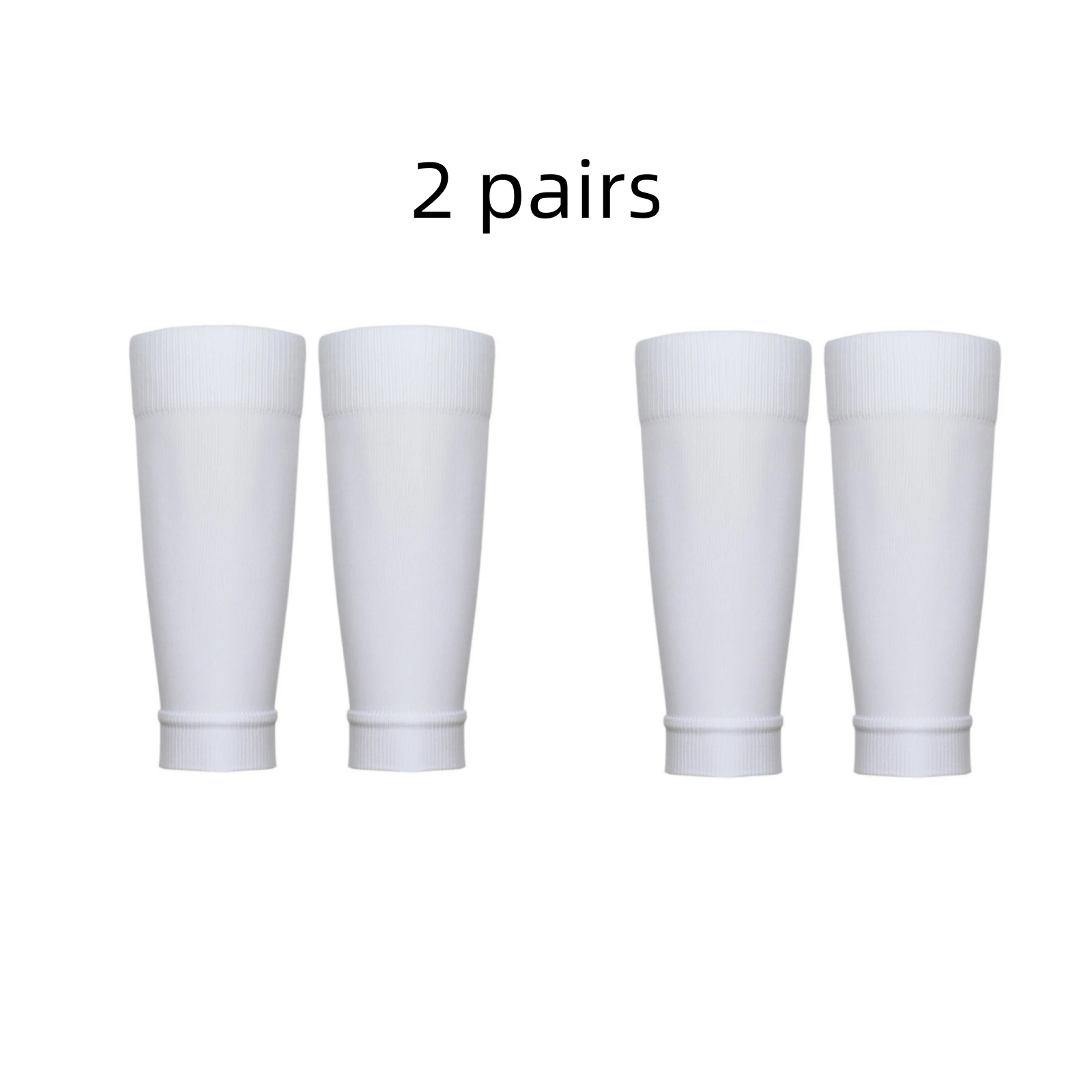 2 pairs of sports leg covers, calf socks, compression socks, and leg protectors