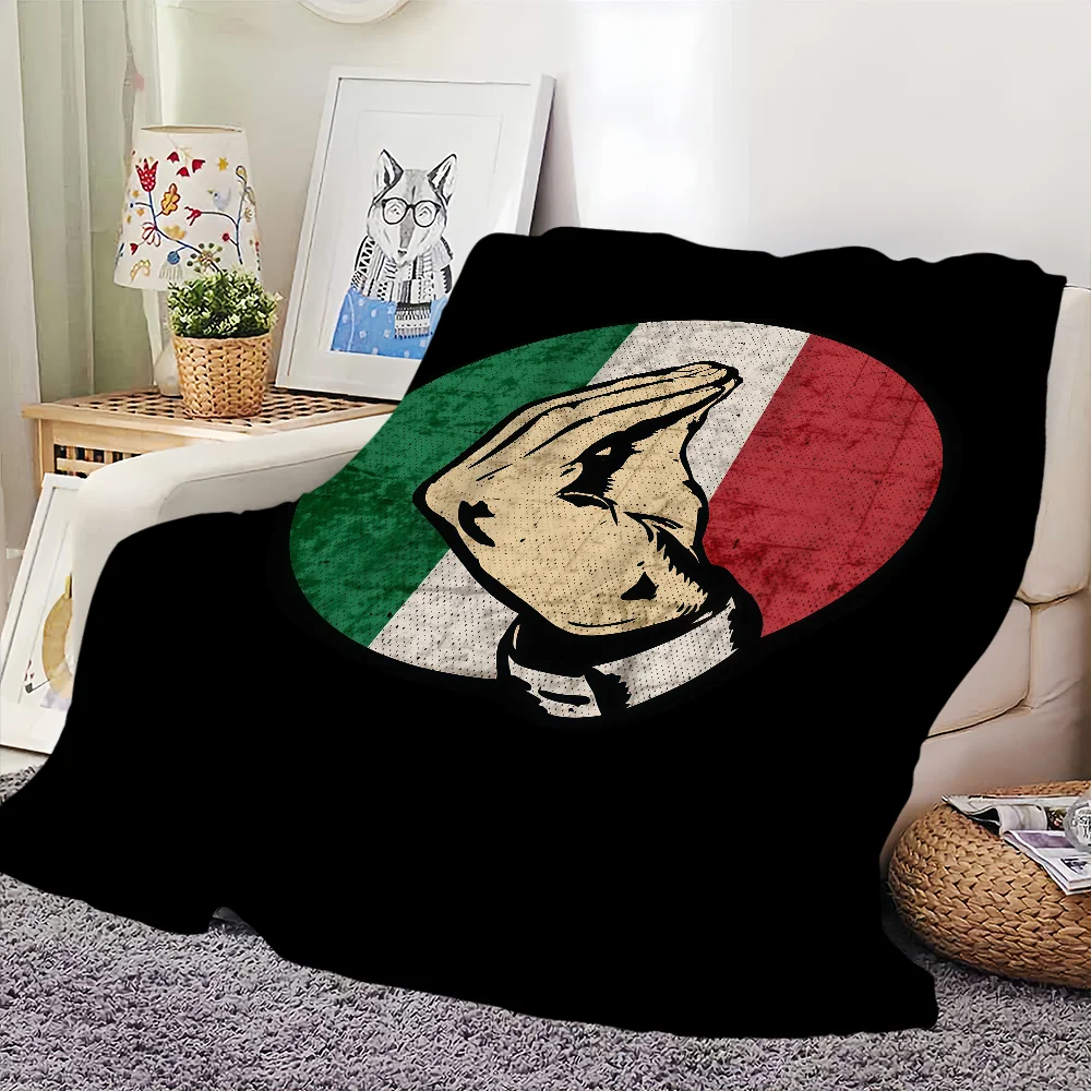Italian Hand Gesture Sing Language Funny Blanket For Soft Throw Blanket for Picnic Bed Sofa Home Bedroom Cozy Warm Comfortable