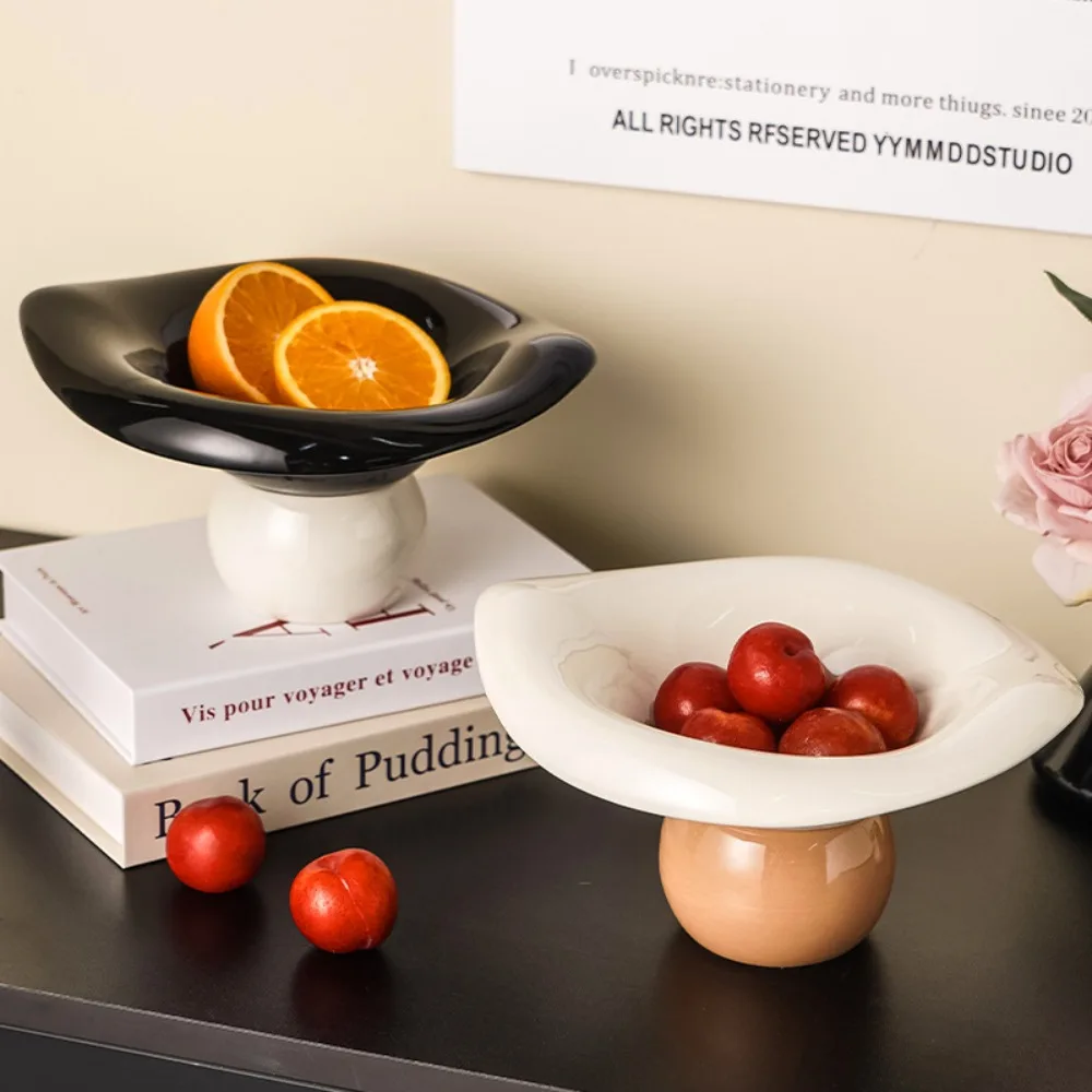 Time Comes  Goes Drain Fruit Versatile Unique Texture Premium Simple Fashion High Value Basket Household Candy Tray Dried Plate