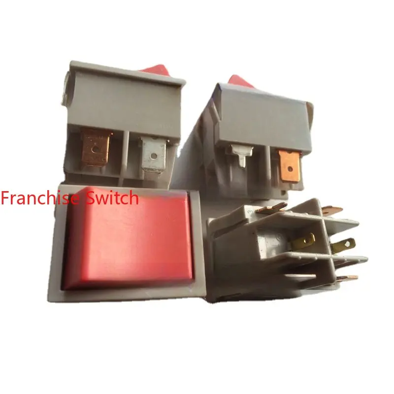 

5PCS AJ8R5004PZT01 Original Ship Type Switch 4/6 Pin 2-speed Rocker With Built-in Coil 8A