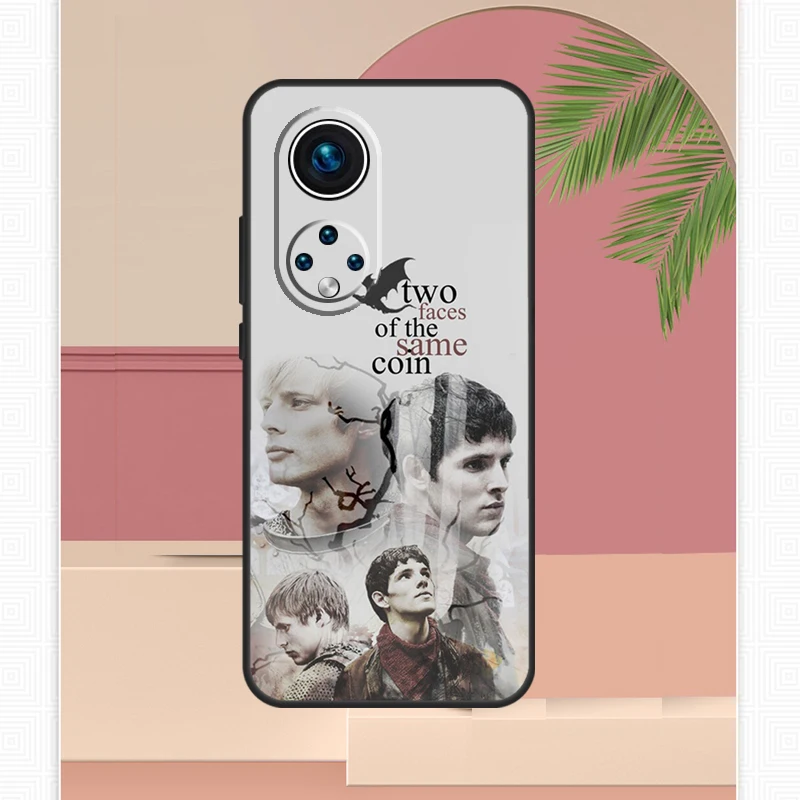 TV Series Merlin Case For Huawei Honor X7 X8 X9 50 70 P20 P30 P40 Lite P50 Pro P Smart 2021 Nova 5T Coque