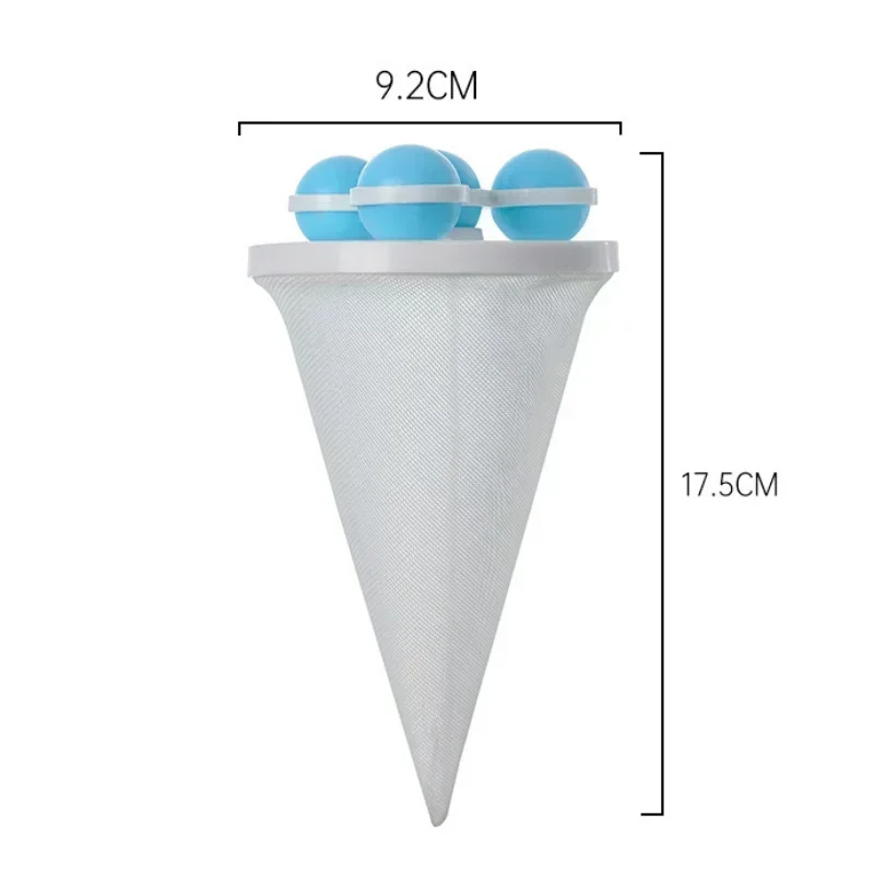 Removal Washing Machine Pet Fur Hair Removal Trap Reusable Mesh Dirty Collection Bag Cleaning Ball Floating Hair Filtering Mesh