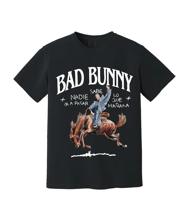 Bad Bunny Nadie Sabe Comfort Colors Shirt, Bad Bunny Tour Shirt,  Merch,  Fan Outfit, Benito Shirt,