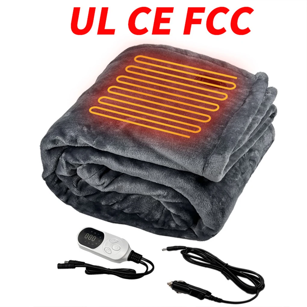 Electric Heated Blanket Fast Heating Safe Voltage 3 Gear Timing Warm Comfort Electric Blanket Heat