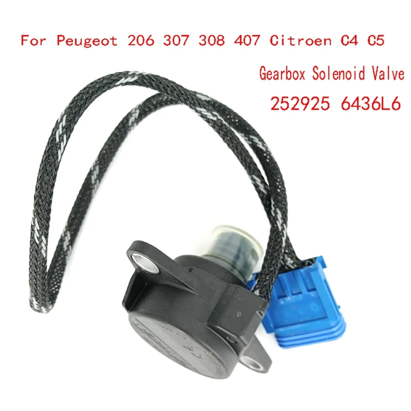 

Gearbox Solenoid Valve AL4 Oil Pressure Regulating Valve Car Electric Control Box 3Pi Connector Plug For Peugeot Citroen