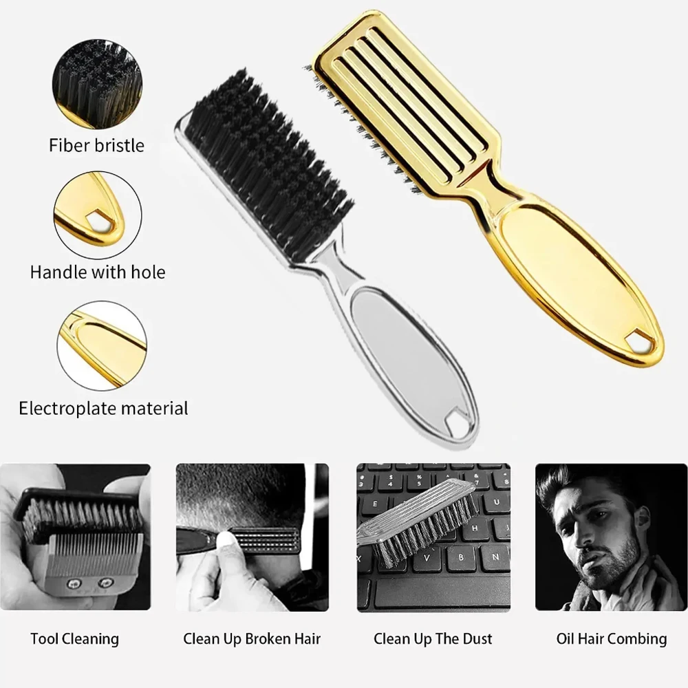 ขวดชุดกดสิวสเปรย์สำหรับช่างตัดผมช่างทำผม5ชิ้น6นิ้วปัตตาเลี่ยนแนะนำกรรไกรตัดผมกิ๊ฟหนีบผมแปรงทำความสะอาดร้านเสริมสวย