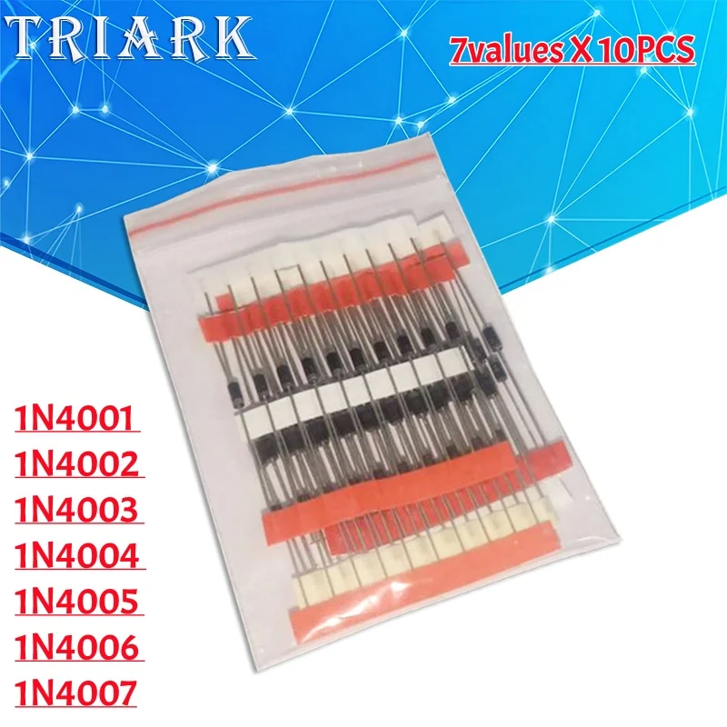 70PCS/LOT 1N4001 1N…