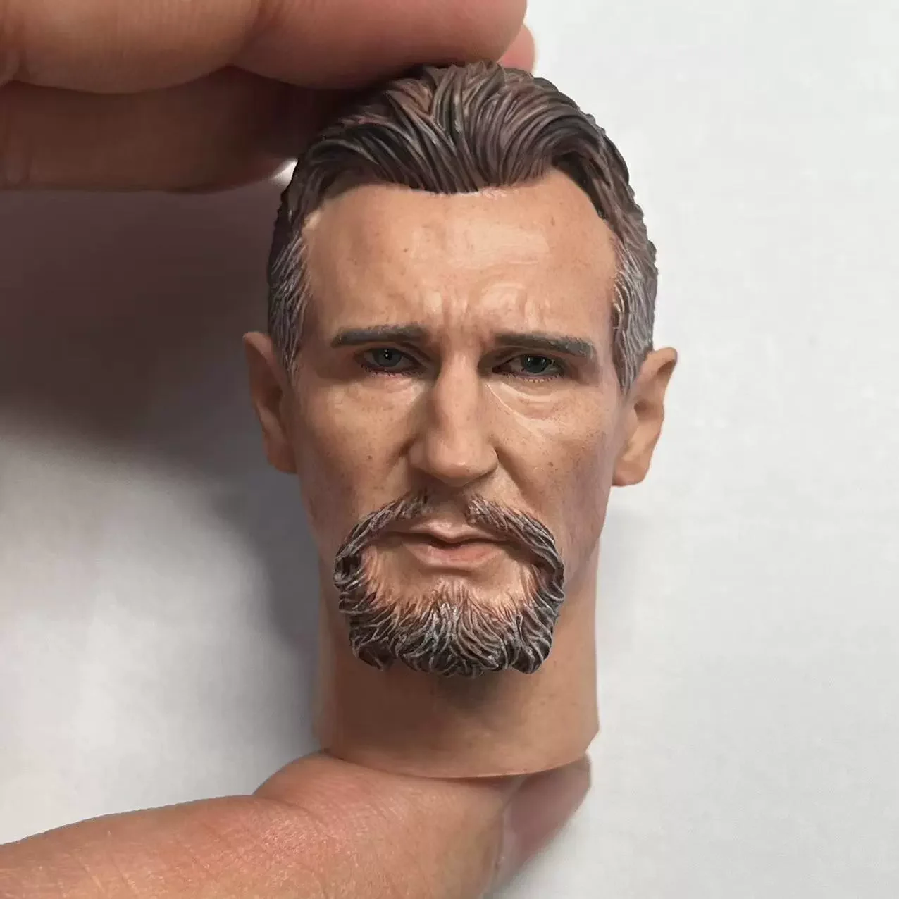 1/6 Ninja Master Liam Neeson Head Sculpt Carving Movie Actor  Sculpt  Soldier   Star 1/6 Fit 12'' Action Figure Body