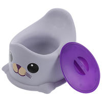 s Baby Potty Training Toilet Kids Cartoon Portable Travel Toddler Seat Removable Lid Thickened Antislip Adjustable Foot Pads